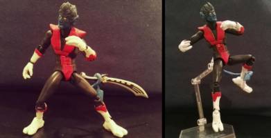 Nightcrawler Figma (Marvel) Custom Action Figure