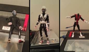 Nightcrawler Figma (Marvel) Custom Action Figure