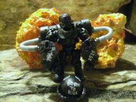 Spartan Mark VI Pyro-Limbic Armor Mod (Halo) Custom Miniature / Figurine [The A-67-Z Terror Generator (Helmet)]