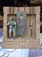 Star Wars Han in Carbonite wall (Star Wars) Custom Diorama / Playset