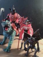 Myrdinia - the evil witch and her demon servant zorb (Masters of the Universe) Custom Action Figure