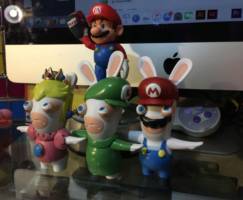 Mario + rabbids kingdom battle (Nintendo) Custom Action Figure