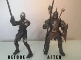 Gundabad Grunt/ Foot soldier (Hobbit) Custom Action Figure