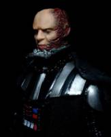 Anakin Skywalwer scarred head for Darth vader 6" ROTS (Star Wars) Custom Action Figure