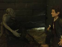 Fellowship of the ring Gollum (Lord of the Rings) Custom Action Figure [Riddle's in the Dark]