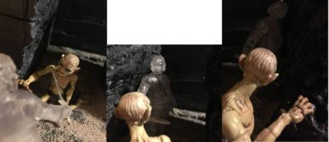 Gollum (Lord of the Rings) Custom Action Figure [The pity of Bilbo]