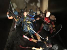 Gooluk the Half-Ogre and the Fall of Gil Galad (Lord of the Rings) Custom Action Figure