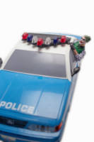 Gotham Police Car (with Joker) - The Dark Knight (Movie Masters) Custom Vehicle