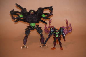 Tarantulas-  IDW Sins of the Wreckers comic (Transformers) Custom Action Figure