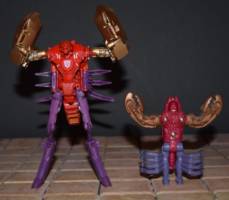 Transmetal Scorponok  (Happy Meal Toy) (Transformers - Beast Wars) Custom Action Figure
