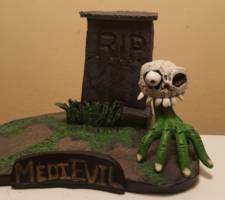 Sir Daniel Fortesque (MediEvil) Custom Statue / Bust