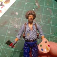 Agent Bob Ross (Original) Custom Action Figure