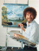 Agent Bob Ross (Original) Custom Action Figure