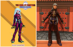Kula Diamond (King of Fighters) Custom Action Figure