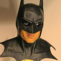 1989 Batman Head Repaint (Batman) Custom Statue / Bust