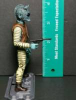3.75" POTF2 GREEDO Hand Repaint (Star Wars) Custom Action Figure