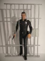 T 1000 (Through The Grid) (Terminator) Custom Diorama / Playset