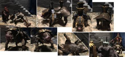 Dain Ironfoot's War Boar (Hobbit) Custom Action Figure [Thatta girl]