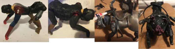 Dain Ironfoot's War Boar (Hobbit) Custom Action Figure [Making of]