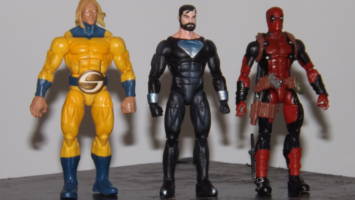 Superman (regen/ rebirth suit) (Marvel Legends) Custom Action Figure
