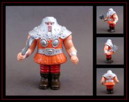 Ram Man (orange) vintage style. (Masters of the Universe) Custom Action Figure