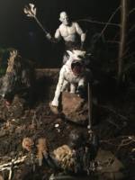 Azog's White Warg (Hobbit) Custom Action Figure