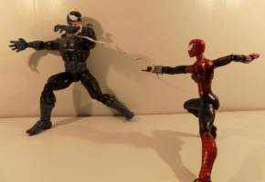 Symbiote Spider Venom (Marvel Legends) Custom Action Figure