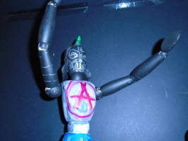 Punk Vader (Misc) Custom Action Figure