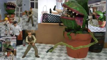 Little Shop Of Horrors (Movie Maniacs) Custom Diorama / Playset