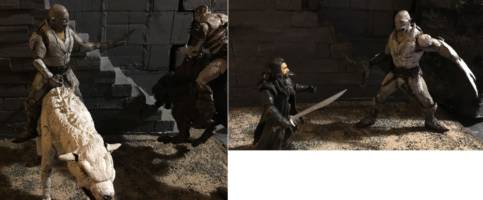 Azog, Commander of Legions (Battle of the Five Armies) (Hobbit) Custom Action Figure