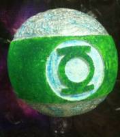Mogo the Living Planet (Green Lantern) Custom Diorama / Playset
