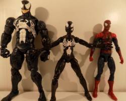 Symbiote She-Venom (Marvel Legends) Custom Action Figure
