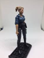 Andrea (The Walking Dead) Custom Action Figure [profile shot]