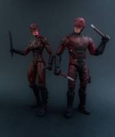 Lady Daredevil (Rule 63: Gender-Flipped) (Marvel Legends) Custom Action Figure [Rule 63 Daredevil custom action figure with Daredevil]