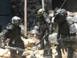 Goblin soldiers from Isengard (Lord of the Rings) Custom Action Figure