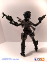 Domino (Marvel Legends) Custom Action Figure