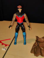 Gambit (Jim Lee Style) (Marvel Legends) Custom Action Figure [Tried some custom accessories]