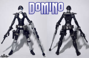 Domino (Marvel Legends) Custom Action Figure