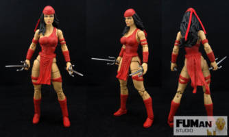 Marvel Legends Elektra (Marvel Legends) Custom Action Figure