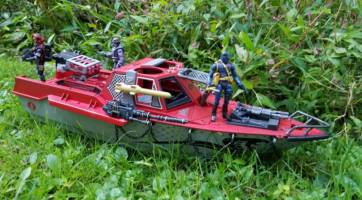 Cobra Moray w ATV Drone Pod (G.I. Joe) Custom Vehicle