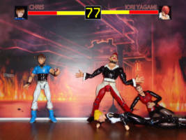 Chris (King of Fighters) Custom Action Figure
