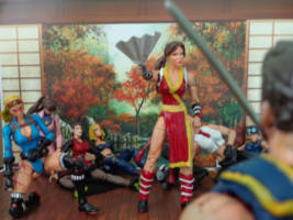 Mai Shinanui (SNK) Custom Action Figure [Here comes anew challenger]