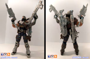 Warzone Cable (Marvel) Custom Action Figure