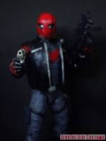 Red Hood (Batman) Custom Action Figure [Red Hood custom action figure pointing pistol]