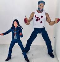 Logan and X23 (X-Men - Movies) Custom Action Figure