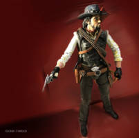 RDR's John Marston (Red Dead Redemption) Custom Action Figure