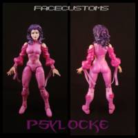 Psylocke  (classic) (Marvel Legends) Custom Action Figure