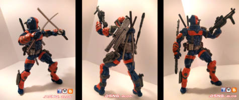 Armored Deathstroke (DC Universe) Custom Action Figure