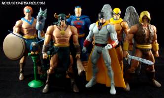 Birdman and Avenger (Hanna-Barbera) (Space Ghost) Custom Action Figure