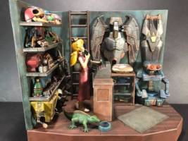 Princess Peach Parts Shop (Super Mario Bros) Custom Diorama / Playset